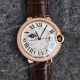 Swiss Quality Cartier Ballon Bleu Moonphase Watch Rose Gold Leather Strap 42mm (2)_th.jpg